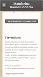 Mobile Screenshot of mandarina.fi